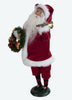 Byers Choice Caroler: Santa with Wreath