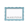 Mariposa Frame - Wavy Aqua 4x6