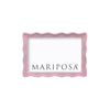 Mariposa Frame - Wavy Pink 4x6