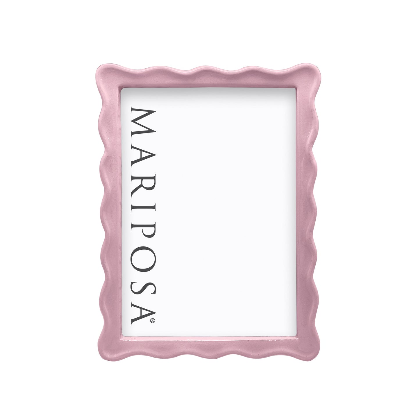 Mariposa Frame - Wavy Pink 5x7
