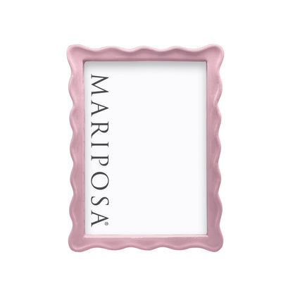 Mariposa Frame - Wavy Pink 5x7