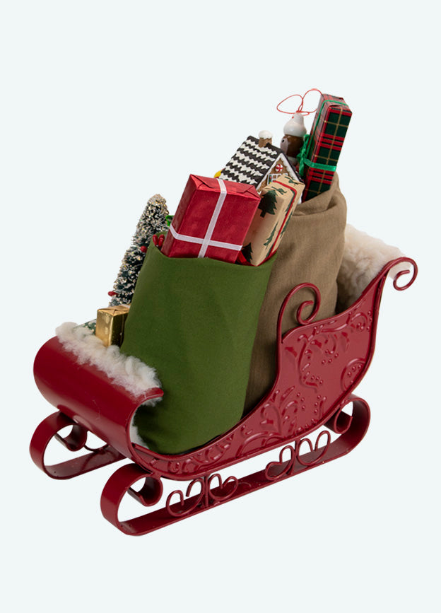 Byers Choice Accessory: Sleigh Filled with Toys