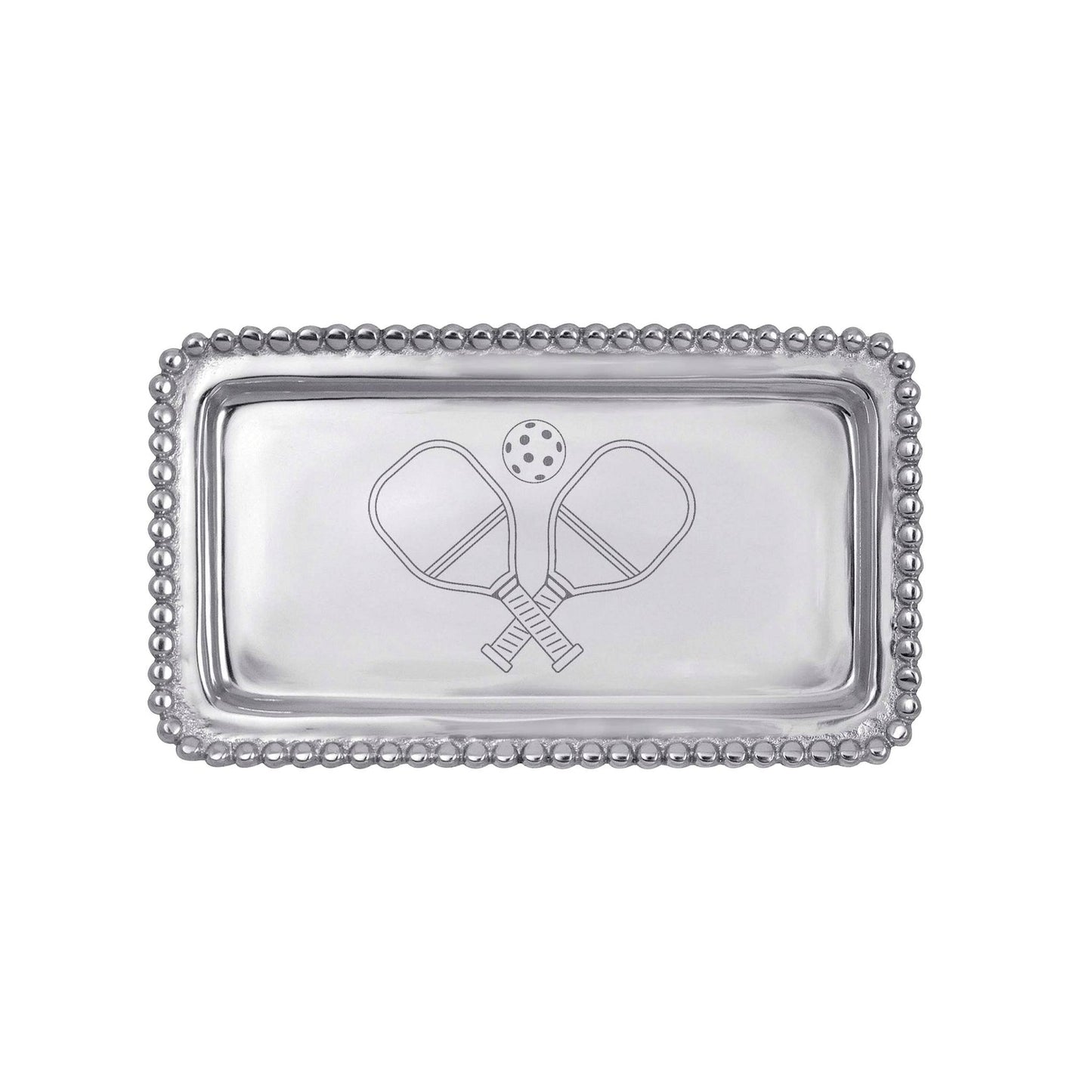 Mariposa Statement Tray -  Beaded - Pickleball