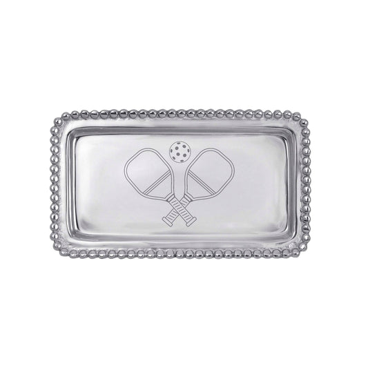 Mariposa Statement Tray -  Beaded - Pickleball