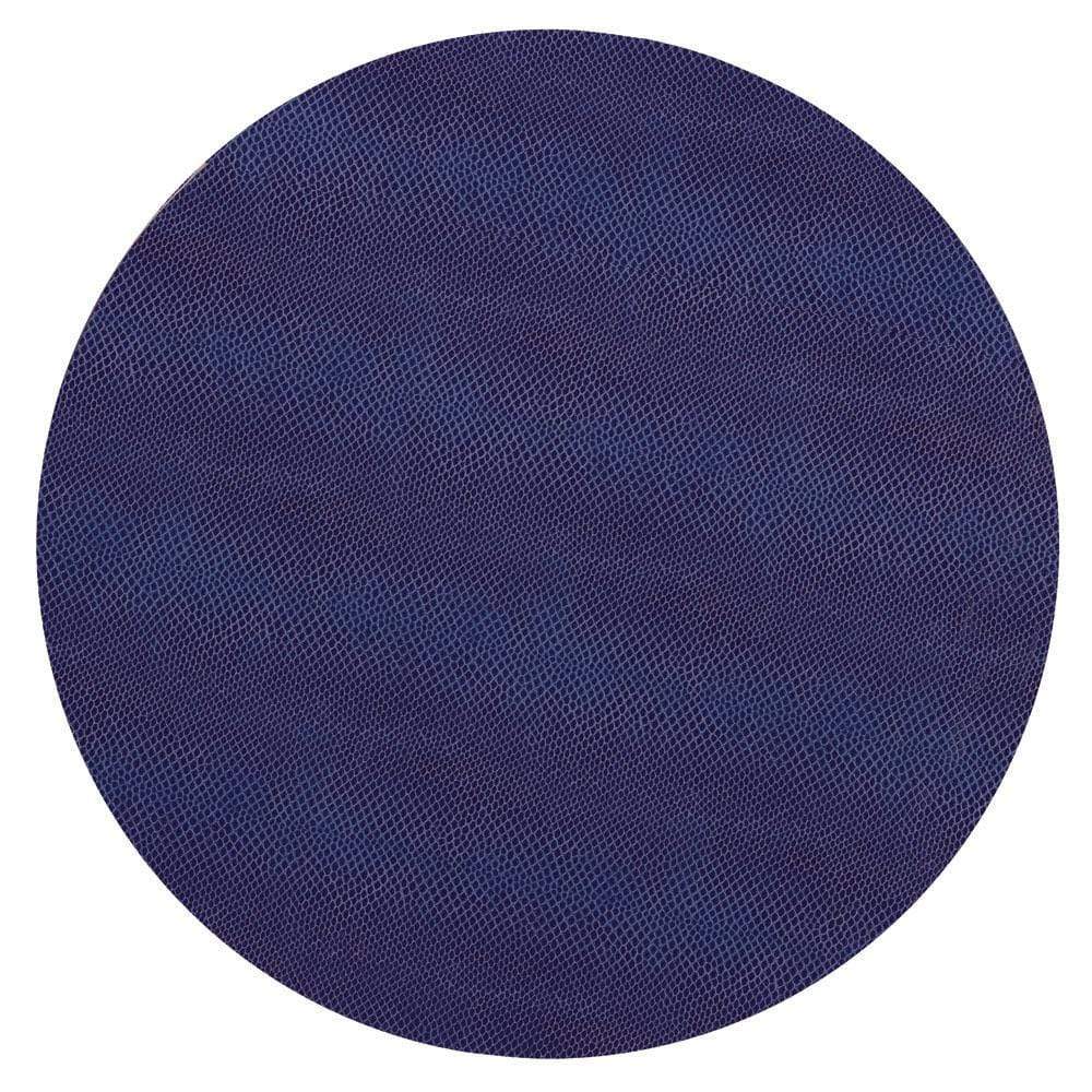 Caspari Placemat: Snakeskin - Navy Blue