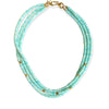 Dina Mackney Designs Necklace - Amazonite Triple Necklace