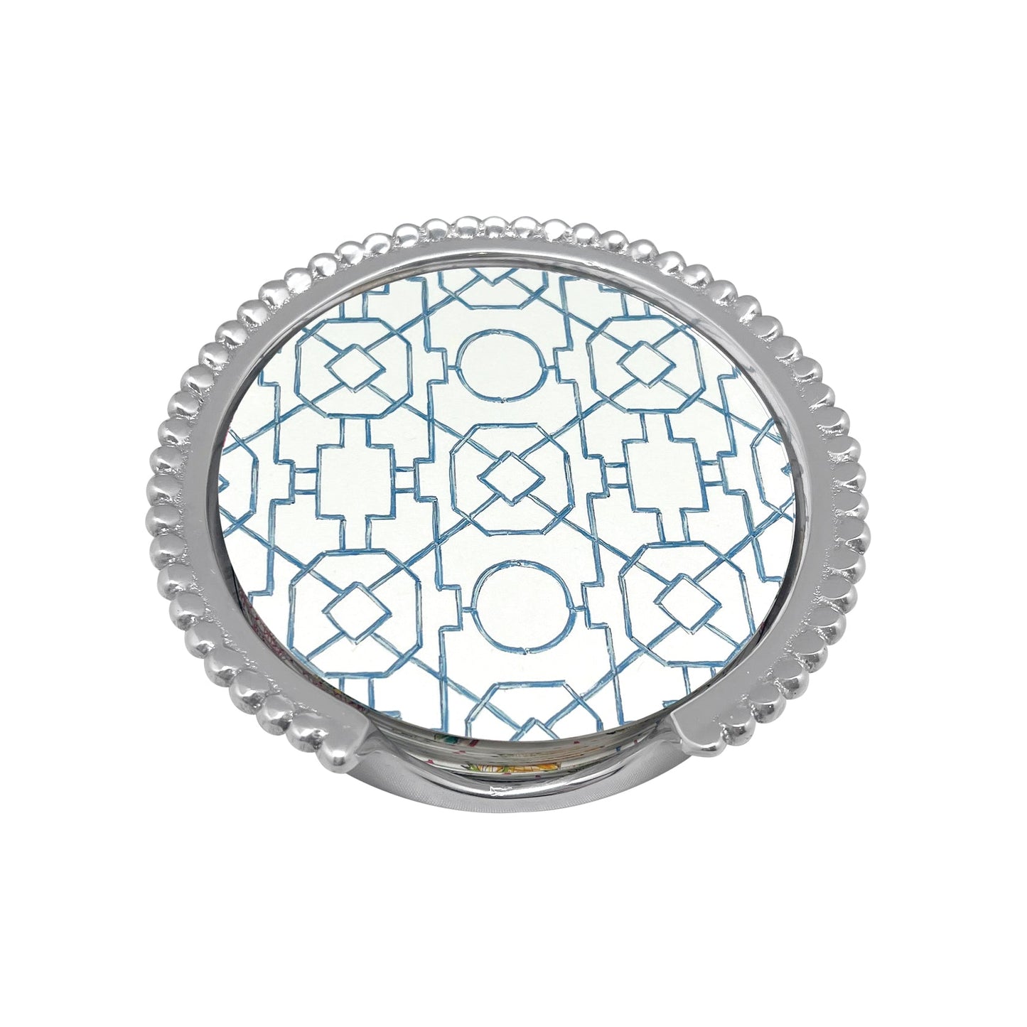 Mariposa Coaster Set - Beaded - Hummingbird and Birdcages