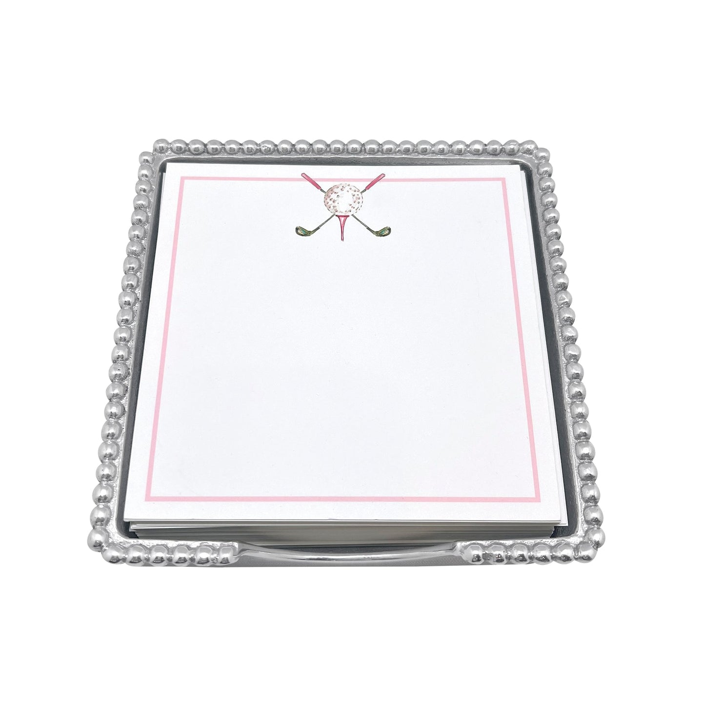Mariposa Note Pad Set - Beaded - Ladies' Golf