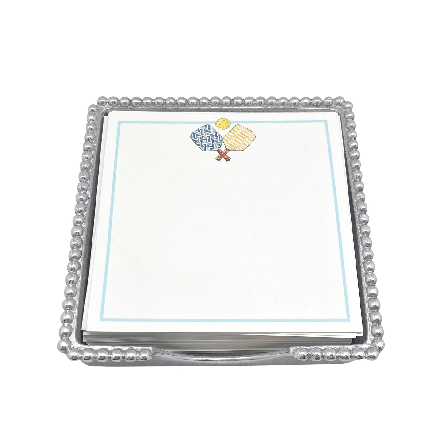 Mariposa Note Pad Set - Beaded - Pickleball