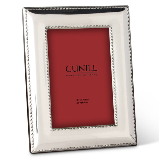 Cunill Nautical Silver Plated Picture Frame - 5x7