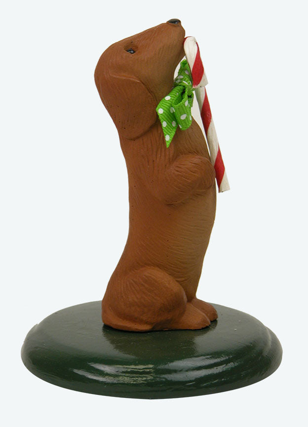 Byers Choice Animal: Singing Dog Dachshund