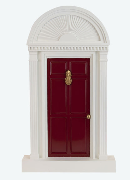 Byers Choice Accessory: Red Door with Pineapple