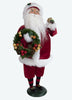 Byers Choice Caroler: Santa with Wreath
