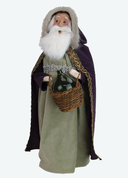 Byers Choice Caroler 2023: Wine Santa
