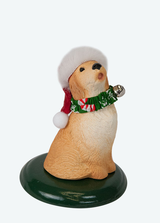 Byers Choice Animal: Singing Dog Golden Retriever