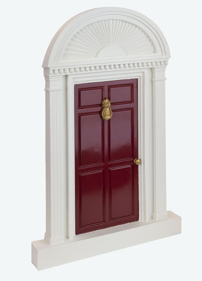 Byers Choice Accessory: Red Door with Pineapple