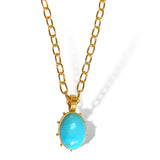 Dina Mackney Designs Pendant -  Pinwheel Enhancer in Turquoise