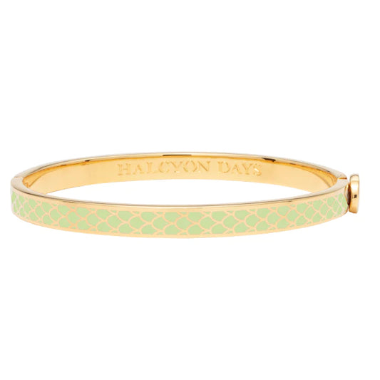 Halcyon Days Bangle - Salamander  - Meadow & Gold