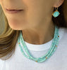 Dina Mackney Designs Necklace - Amazonite Triple Necklace
