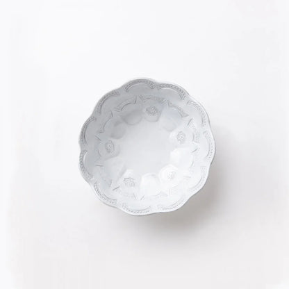 Vietri Incanto Lace Medium Serving Bowl - White