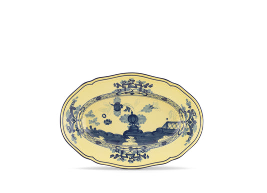 Ginori 1735 Oriente Italiano Pickle Dish - Citrino (Yellow)