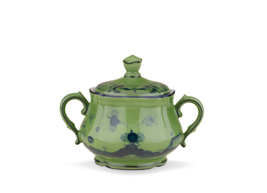 Ginori 1735 Oriente Italiano Sugar Bowl - Malachite (Green)
