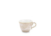 Ginori 1735 Oriente Italiano Coffee Cup -  Meringa (Beige w/Gold Threading)