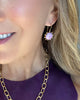 Dina Mackney Designs Earrings - Phosphosphiderite Pinwheel Earrings