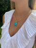 Dina Mackney Designs Pendant -  Pinwheel Enhancer in Turquoise
