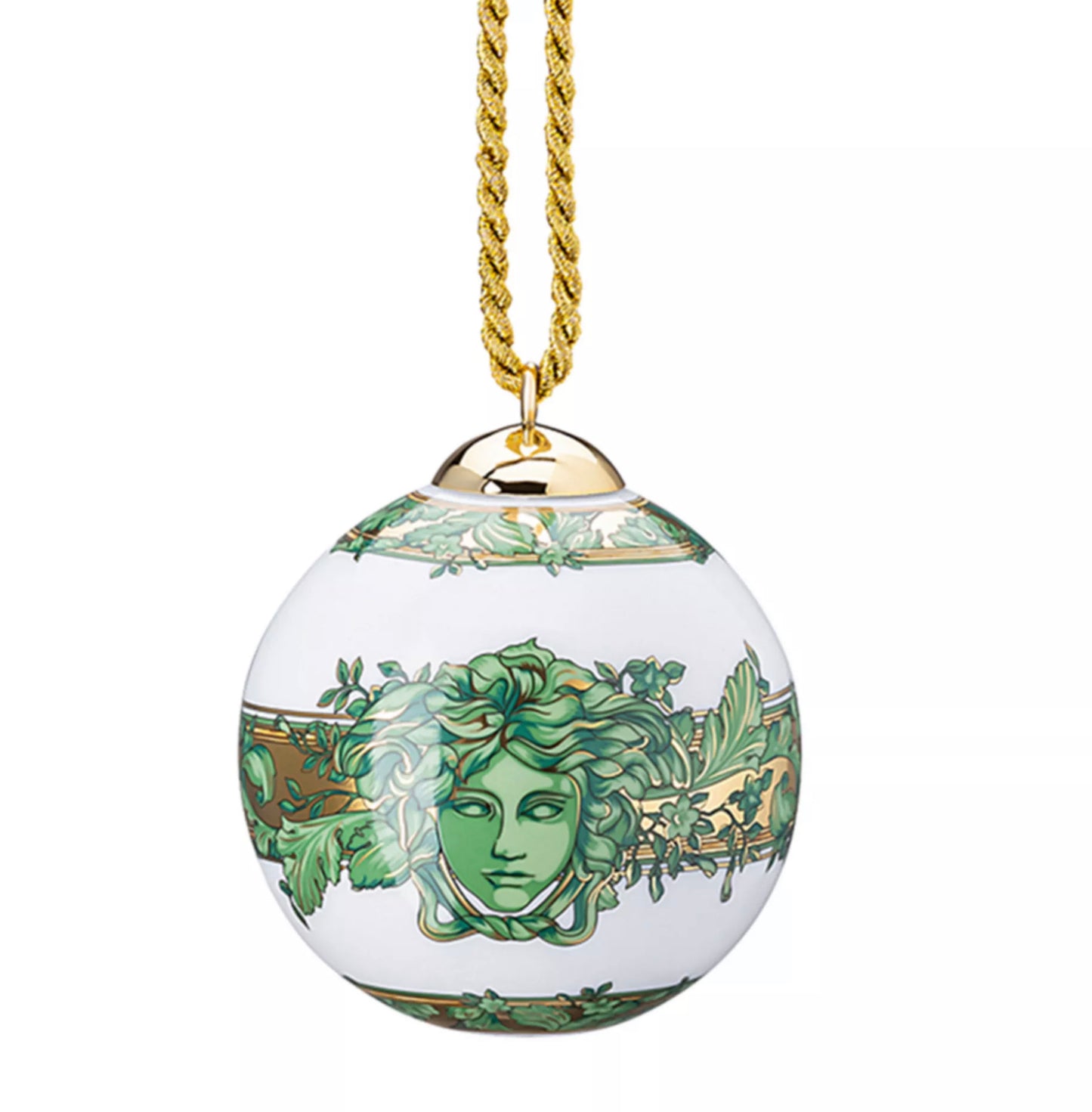 Versace Medusa Garland Globe Ornament