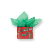 Caspari Gift Bag: Wild Christmas Red - Small