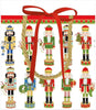 Caspari Gift Bag: Nutcracker Parade - Small Square