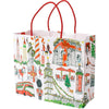 Caspari Gift Bag: Cosmopolitan Christmas - Large