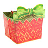 Caspari Gift Box: Cachepot and Ribbon - Large