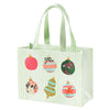 Caspari Gift Bag: Painted Ornaments - Small