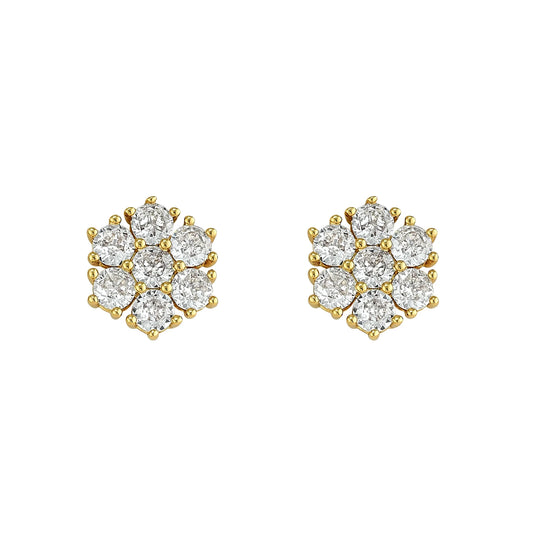ASHA EAR Louisa Stud Earring