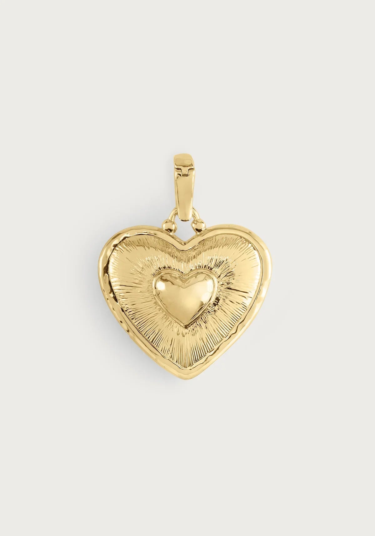 Anabel Aram Heart Radiant Gold Charm