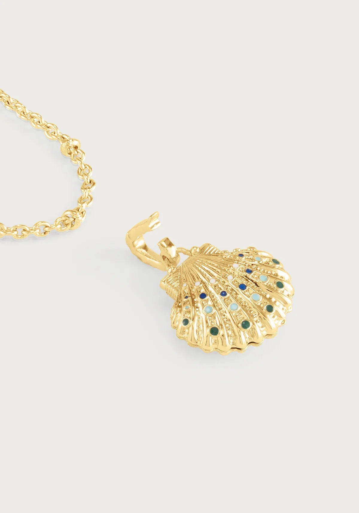 Milos Shell Locket Charm Anabel Aram