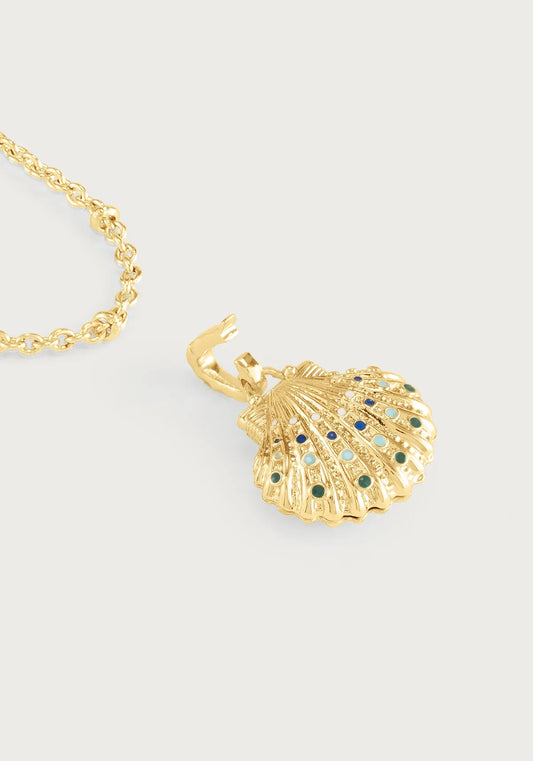 Anabel Aram Milos Shell Locket Charm