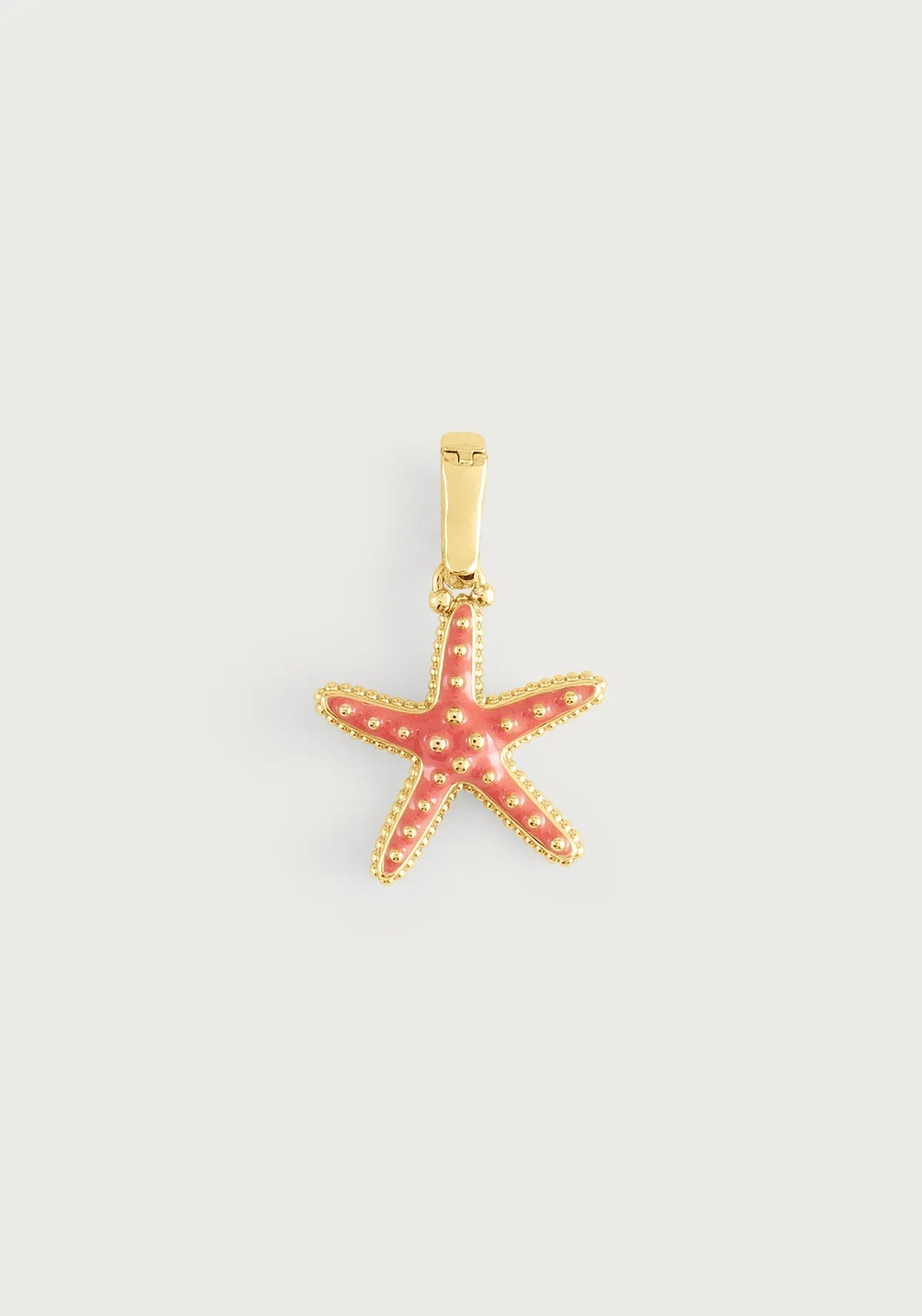 Milos Starfish Charm Coral Anabel Aram