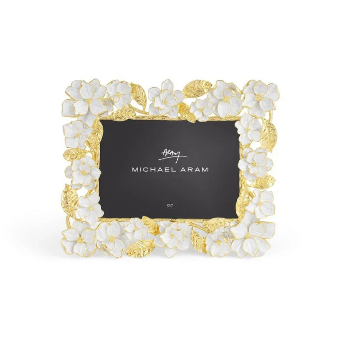 Micheal Aram 5x7 Gardenia Sculpted Frame