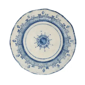 Arte Italica  Dinner Burano Blue Plate