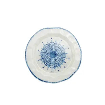 Arte Italica Burano Salad/Dessert Plate Blue