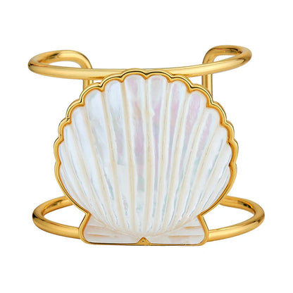 ASHA Scallop Cuff MOP Shell