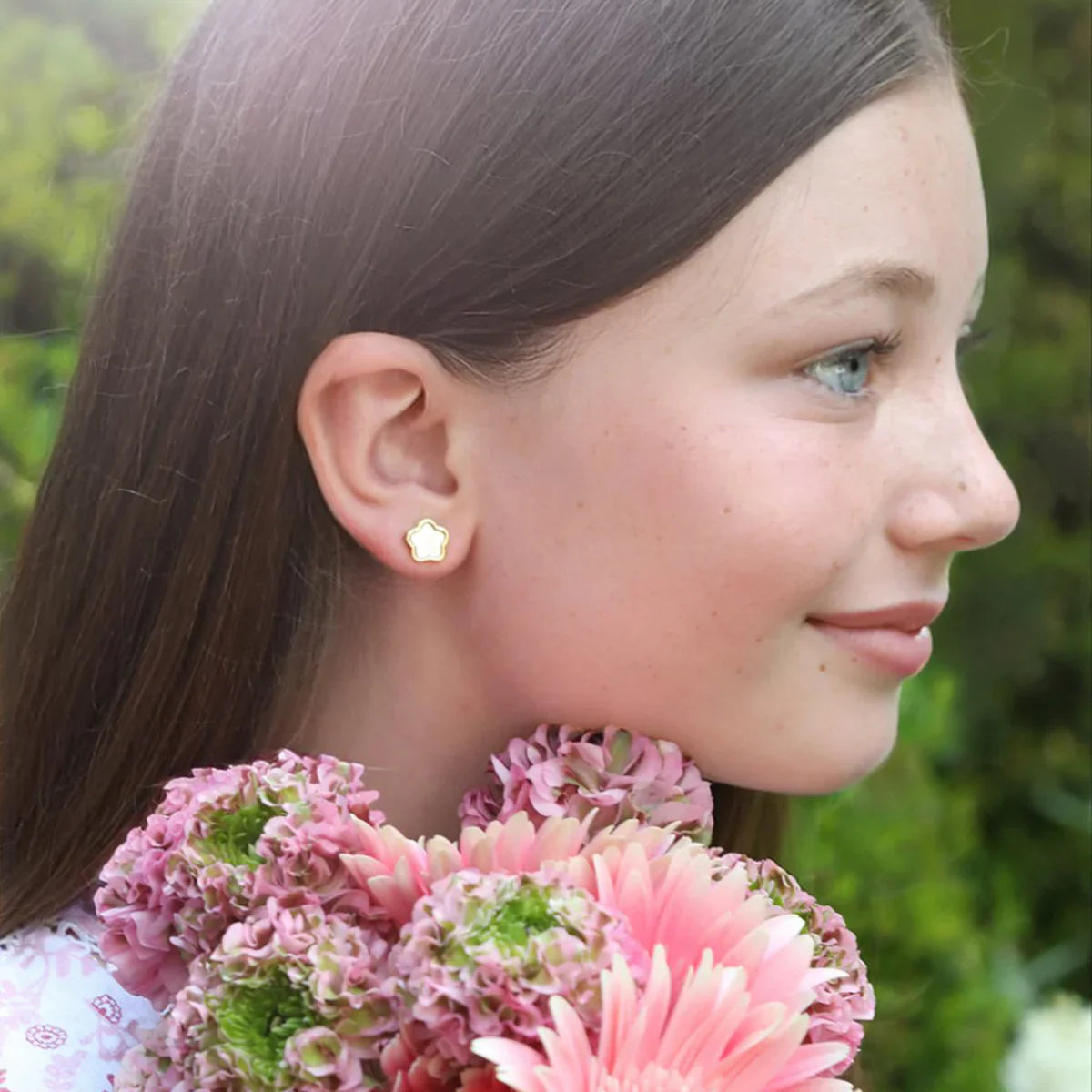 ASHA EAR Petite Lilia Stud Earring