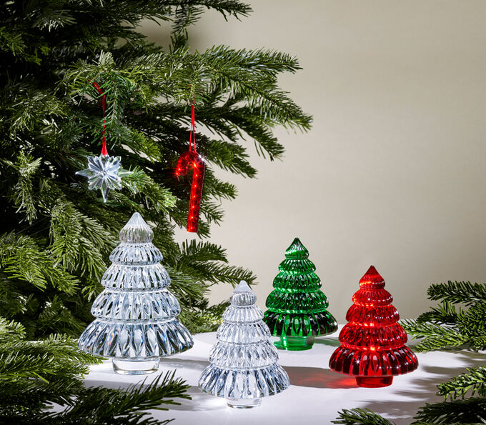 Ｂａｃｃａｒａｔ ノエル クリスタルクリスマスツリー Baccarat Tree - Noël Enchanting Fir - Small Clear – Coast 2 Coast