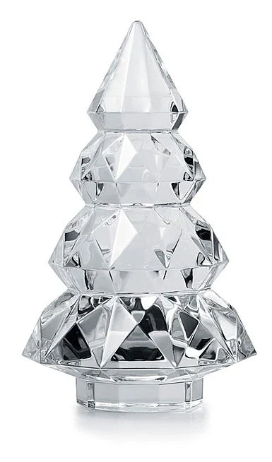 Baccarat Noel Louxor Fir Tree Clear Crystal Small