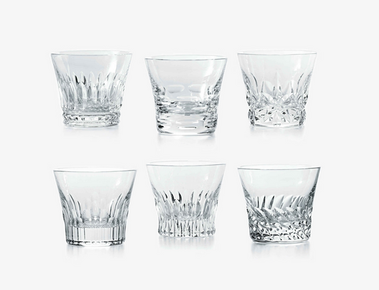 Baccarat Everyday Classic II Tumblers Set of Six Glasses