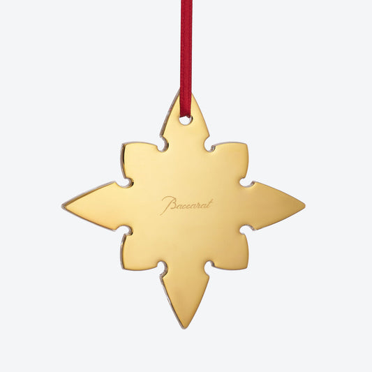 Baccarat Noël Gold Ornament Octogone 2026