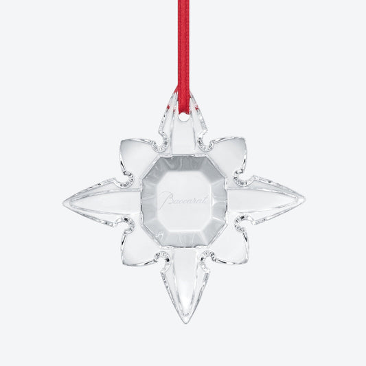Baccarat Noël Clear Ornament Octogone 2026